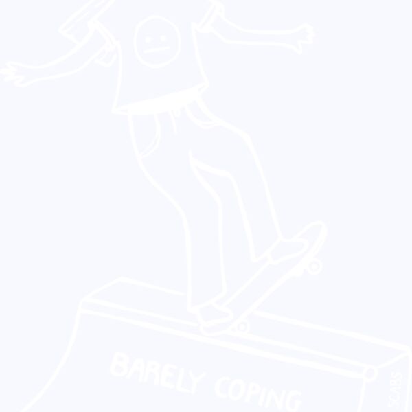 barely coping white Thumbnail