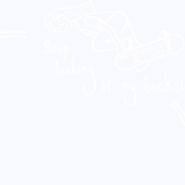 White Stop looking at my backside Thumbnail